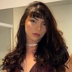 Foto de Agatha Lacerd ao vivo na webcam