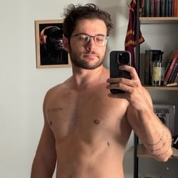 Foto de Alexandre Ricci ao vivo na webcam