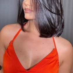 Foto de Aline Vieira ao vivo na webcam