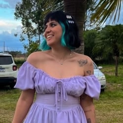 Foto de Ana Ellen ao vivo na webcam