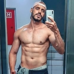 Foto de André Murilo ao vivo na webcam