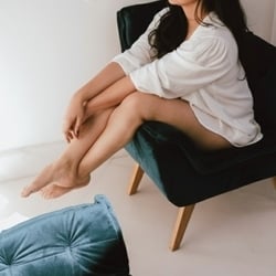 Foto de Anne Santorini ao vivo na webcam