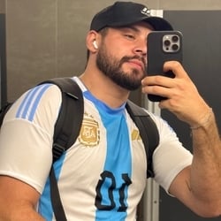 Foto de Bruno Giovani ao vivo na webcam