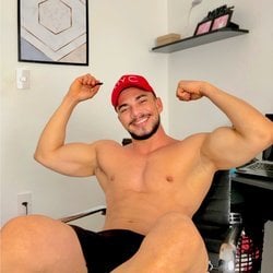 Foto de Bruno Santiago ao vivo na webcam