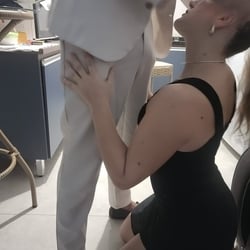 Foto de Clara e Renzi ao vivo na webcam