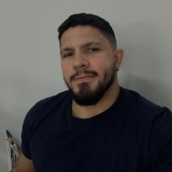 Foto de Dan Moura ao vivo na webcam