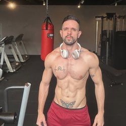 Foto de Daniel Castro ao vivo na webcam