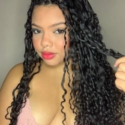 Foto de Mônica ao vivo na webcam