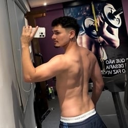 Foto de Felipe Braga ao vivo na webcam