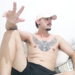 Foto de Gabe Braga ao vivo na webcam