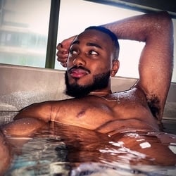 Foto de Gabriel Lux ao vivo na webcam