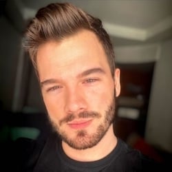 Foto de Gabriel Magni ao vivo na webcam