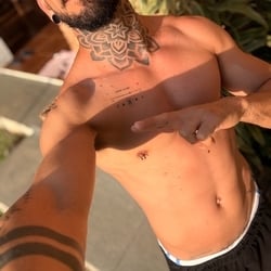 Foto de Gael Souza ao vivo na webcam