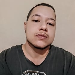 Foto de Gustavo Cintra ao vivo na webcam