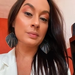 Foto de Hilary Silva ao vivo na webcam