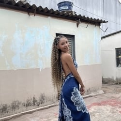 Foto de Isa Fonseca ao vivo na webcam