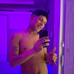 Foto de Isaac Errejota ao vivo na webcam