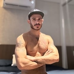 Foto de Jonh Lucas ao vivo na webcam