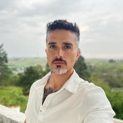 Foto de Kauã Becker ao vivo na webcam