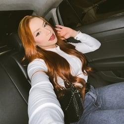 Foto de Larissa Ginger ao vivo na webcam