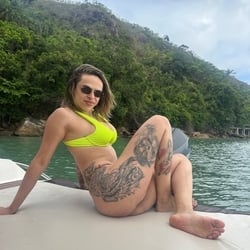 Foto de Laura Leite ao vivo na webcam