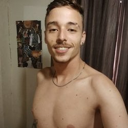 Foto de Leandro Lex ao vivo na webcam