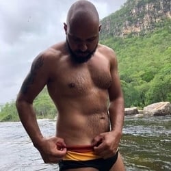 Foto de Luiz Moreno ao vivo na webcam