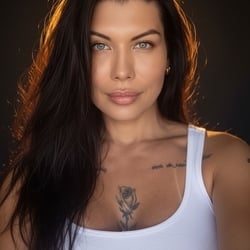 Foto de Luiza Sangalo ao vivo na webcam