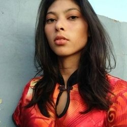 Foto de Melina Galvão ao vivo na webcam