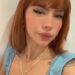 Foto de Melissa Baianin ao vivo na webcam