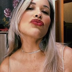 Foto de Melissa Hadryen ao vivo na webcam