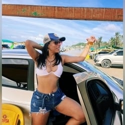 Foto de Milena Soares ao vivo na webcam