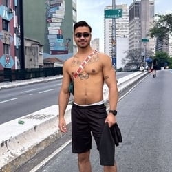 Foto de Murilo Fox ao vivo na webcam