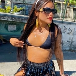 Foto de Nathy Santos ao vivo na webcam