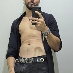 Foto de Nick White e Lu ao vivo na webcam