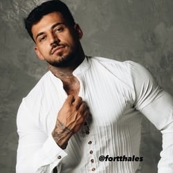 Foto de Thales Fortunato ao vivo na webcam