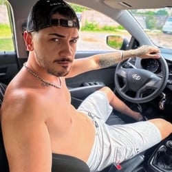 Foto de Theus Barber ao vivo na webcam