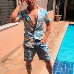 Foto de Thiago da Silva ao vivo na webcam