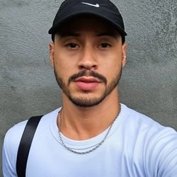 Foto de Vinicius Pedro ao vivo na webcam